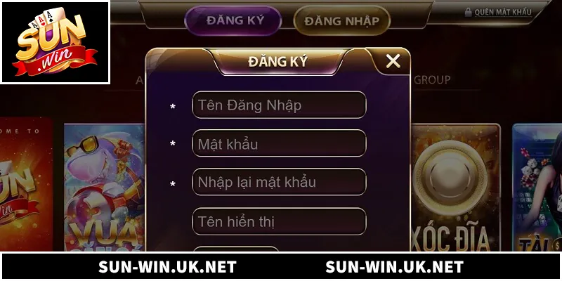 Sunwin - Link Vào Cổng Game Sunwin Chính Thức Tại Việt Nam Cách đăng ký tài khoản chơi nhanh chóng